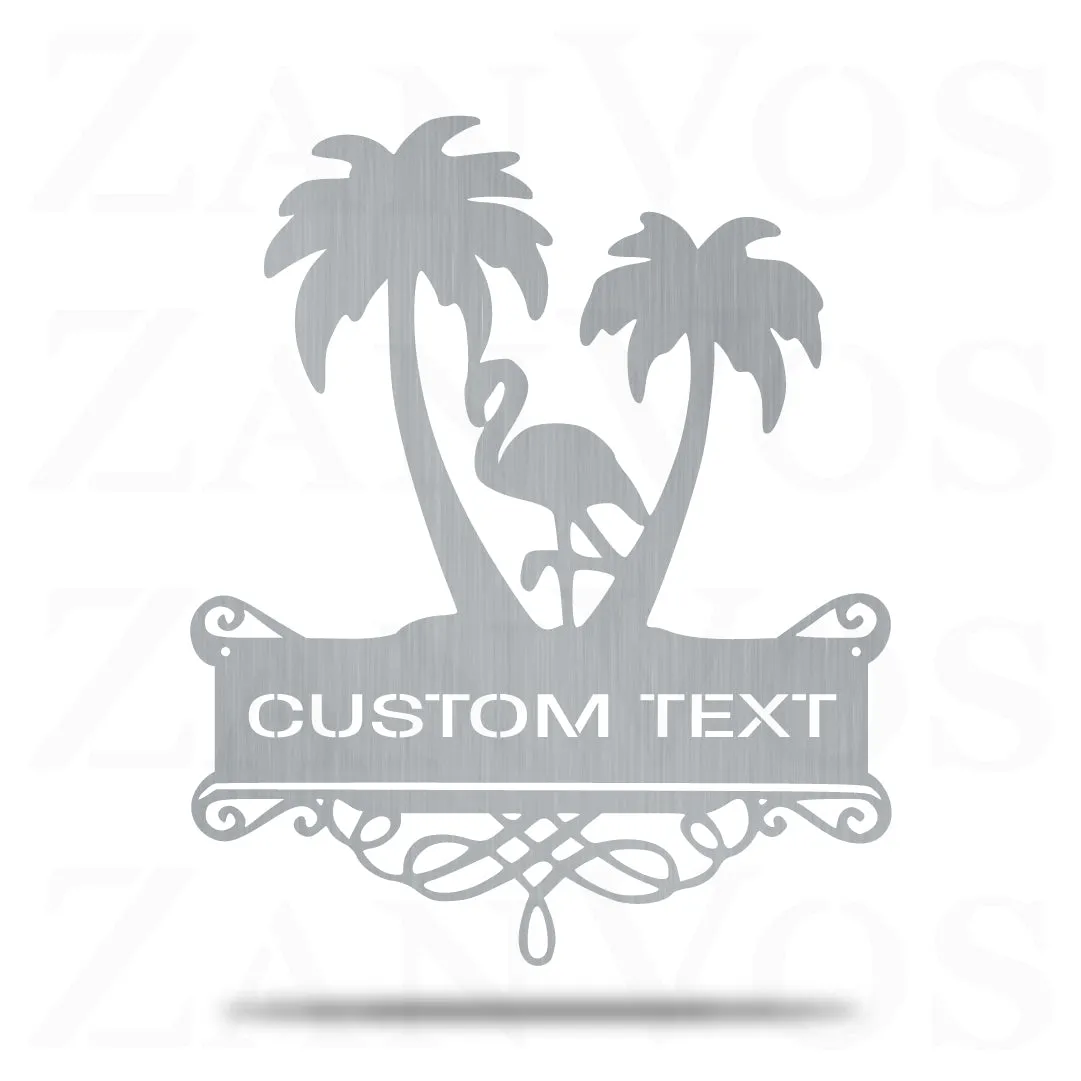 Flamingo monogram