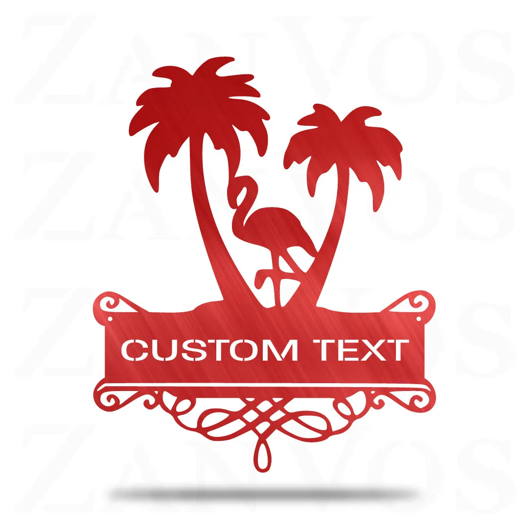 Flamingo monogram