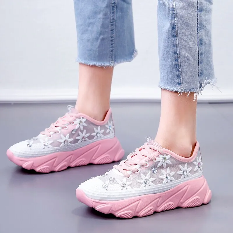 floral spring summer Sneaker