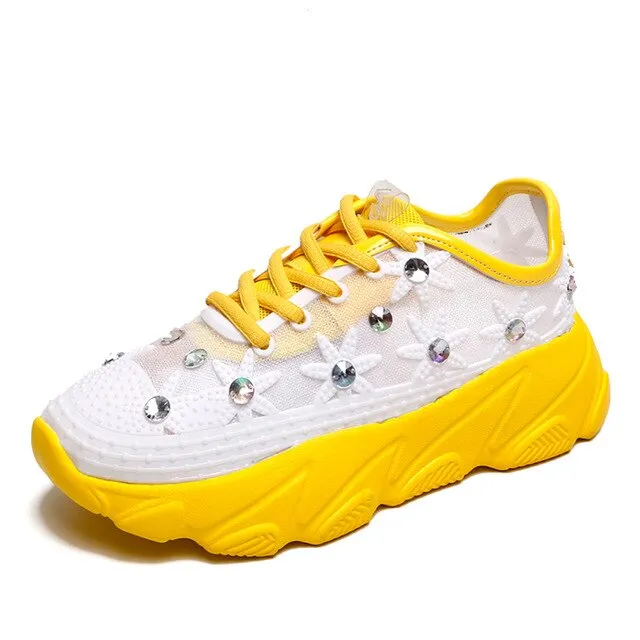 floral spring summer Sneaker