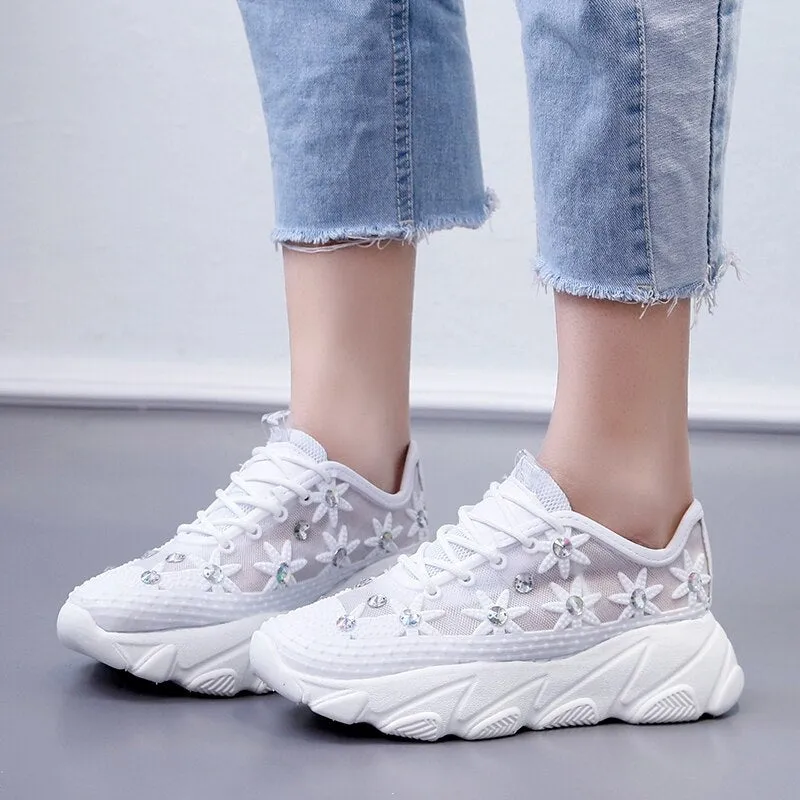 floral spring summer Sneaker