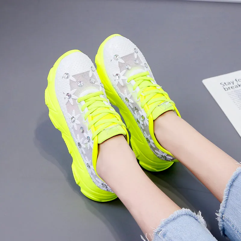 floral spring summer Sneaker
