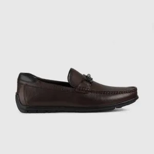 Formales Leather Loafers Brown 2137A-13