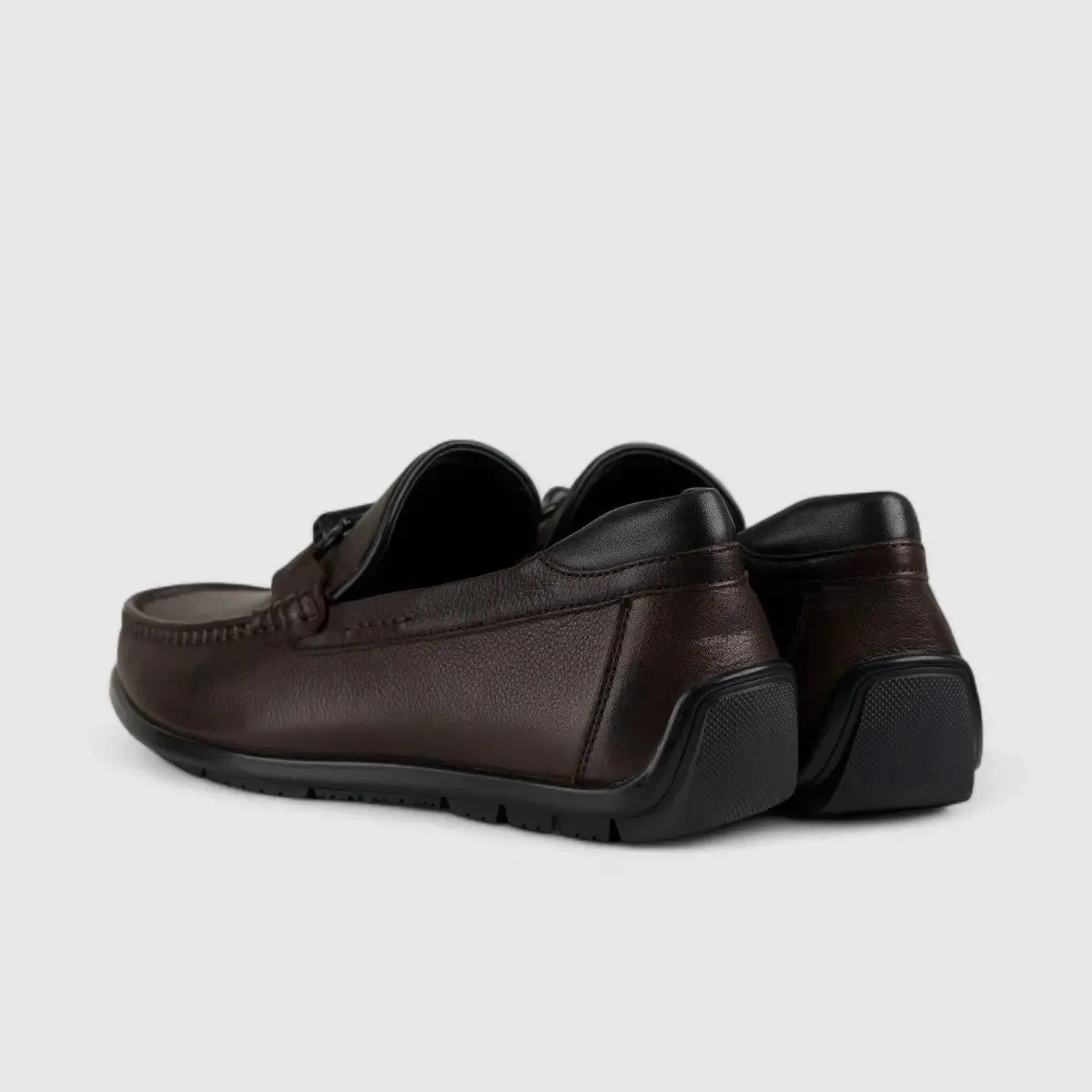 Formales Leather Loafers Brown 2137A-13