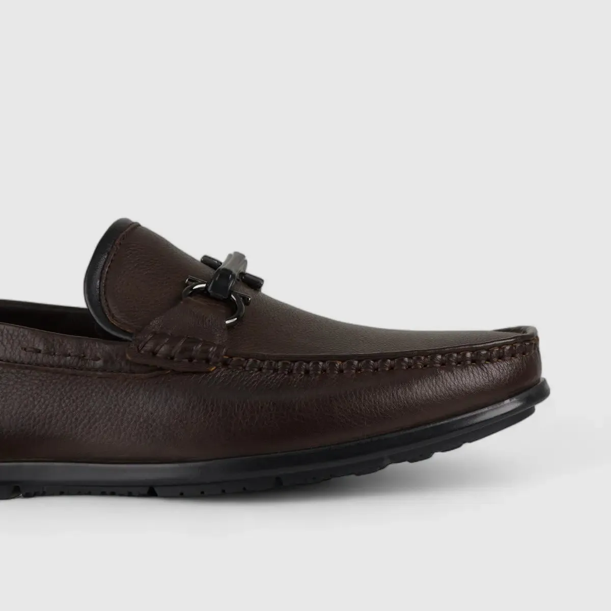 Formales Leather Loafers Brown 2137A-13