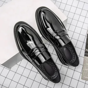 Frühlings-Loafer: Herren Geschäftslederschuhe
