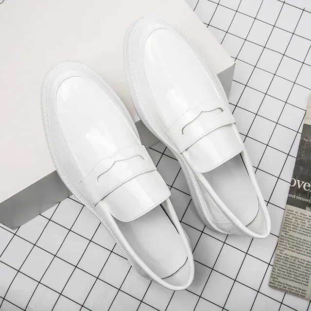 Frühlings-Loafer: Herren Geschäftslederschuhe