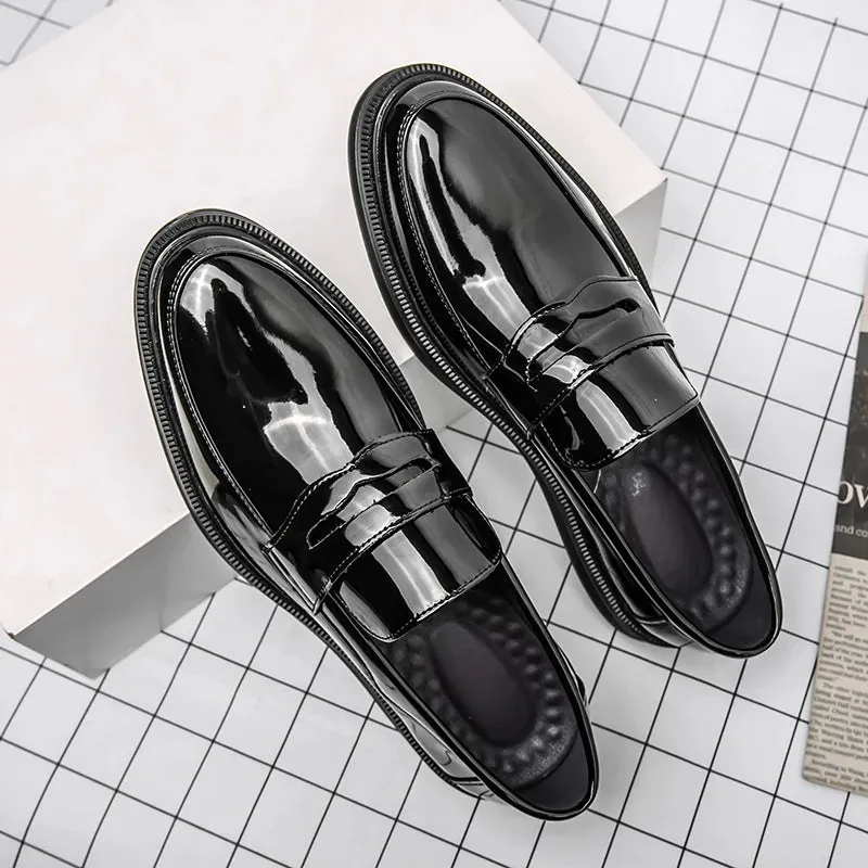 Frühlings-Loafer: Herren Geschäftslederschuhe