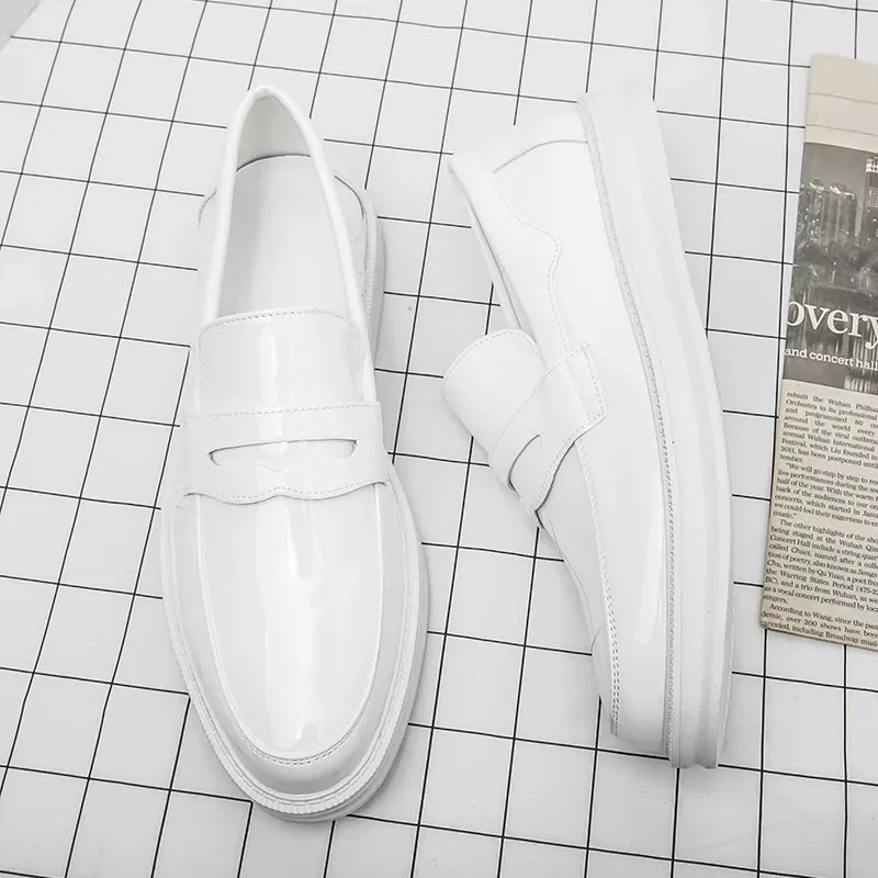Frühlings-Loafer: Herren Geschäftslederschuhe