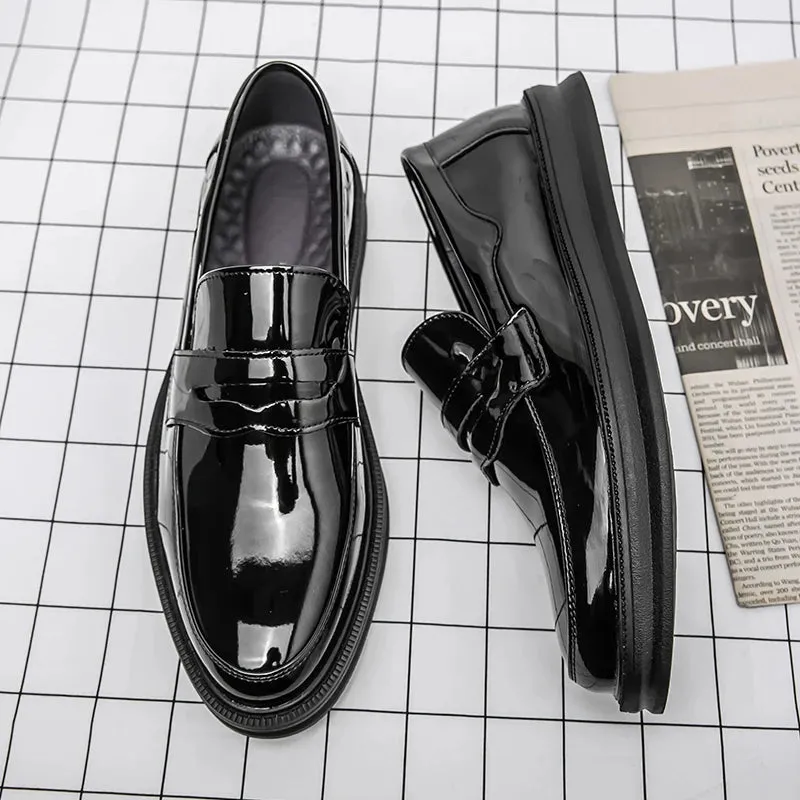 Frühlings-Loafer: Herren Geschäftslederschuhe