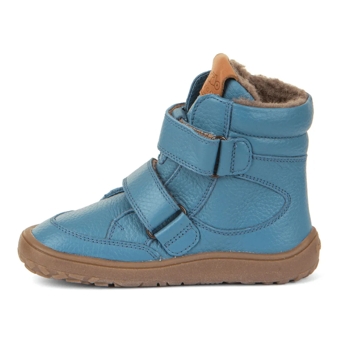 Froddo Barefoot Waterproof Boys Winter Boot - Blue