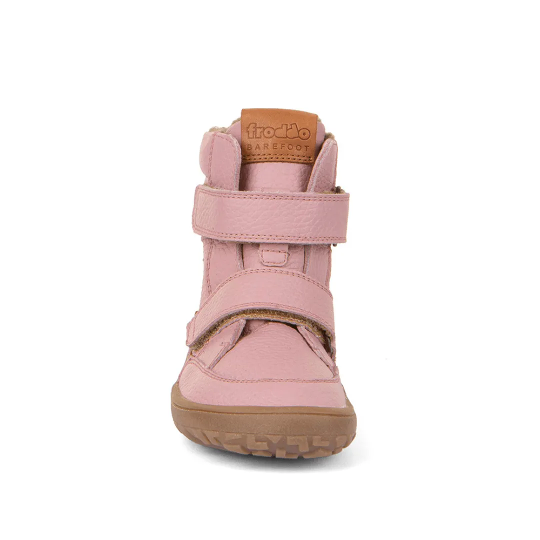 Froddo Barefoot Waterproof Girls Winter Boot - Pink