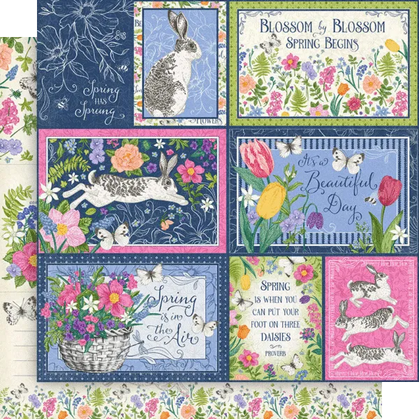 G45 - Spring is in the Air - 12×12 Collection Pack