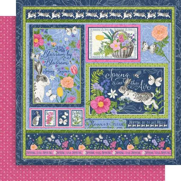 G45 - Spring is in the Air - 12x12 Single Sheet / Spring is in the Air