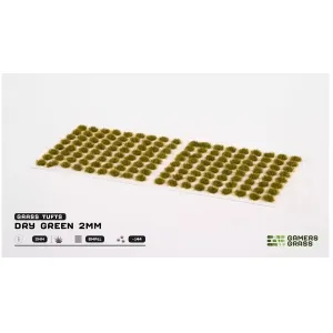 Gamers Grass Dry Green (2mm)