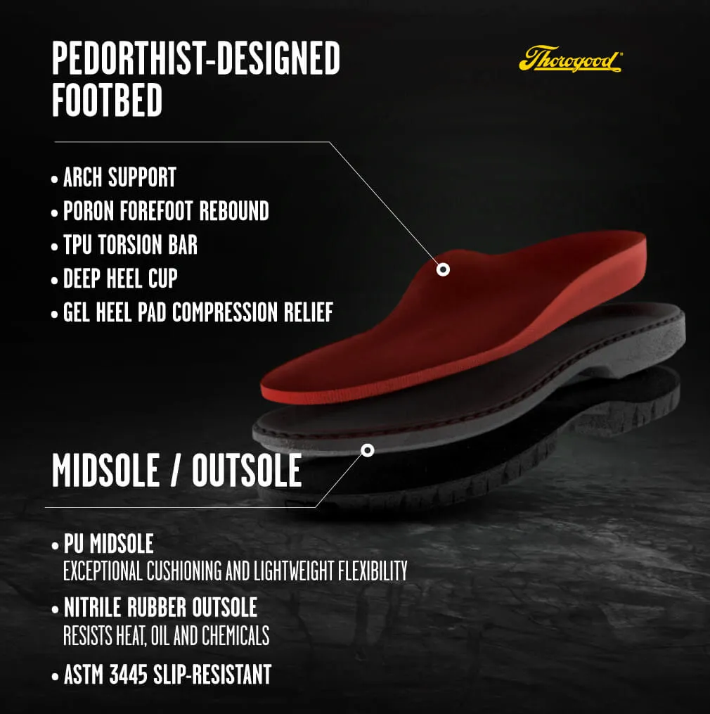 Genesis 8″ Chestnut – Nano Safety Toe - 804-4249