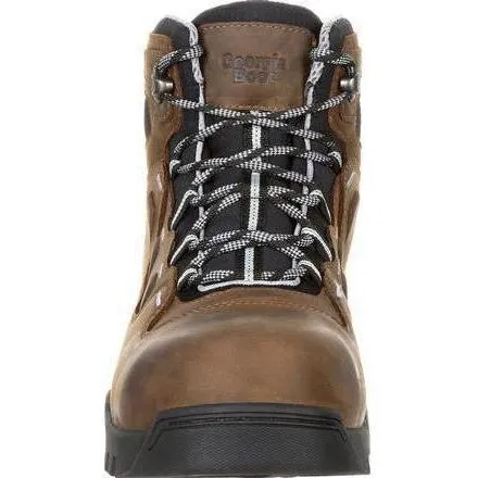 Georgia Men's Amplitude 5" Composite Toe Waterproof Work Boot - Brown - GB00216