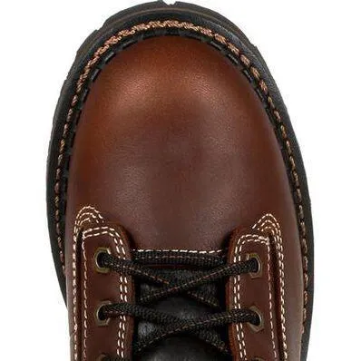 Georgia Women's AMP LT Logger Alloy Toe Waterproof Work Boot - Brown - GB00428