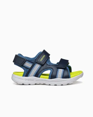 Geox Vaniett Boys Sandals in Navy/Light Blue