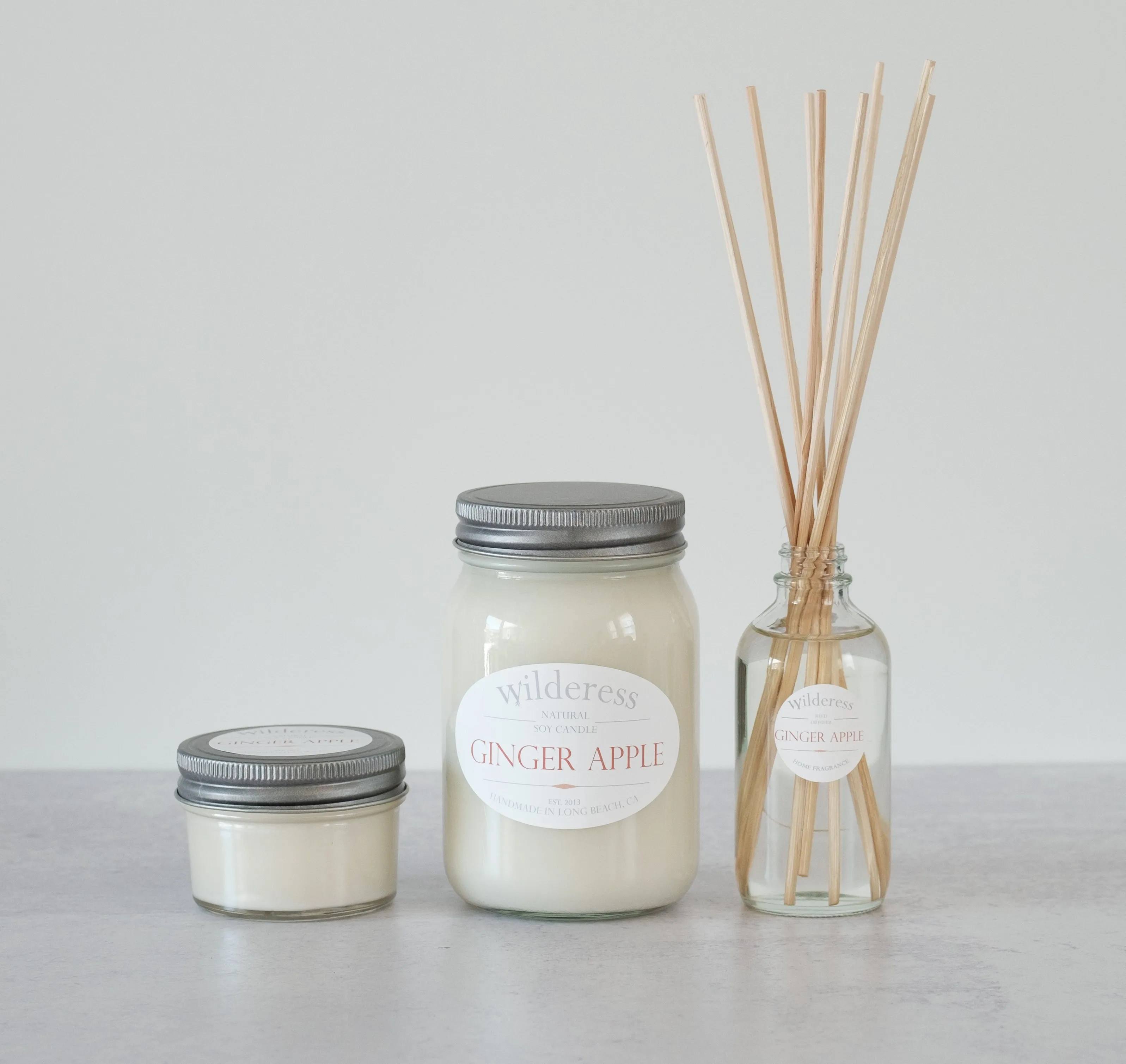 Ginger Apple Soy Candle