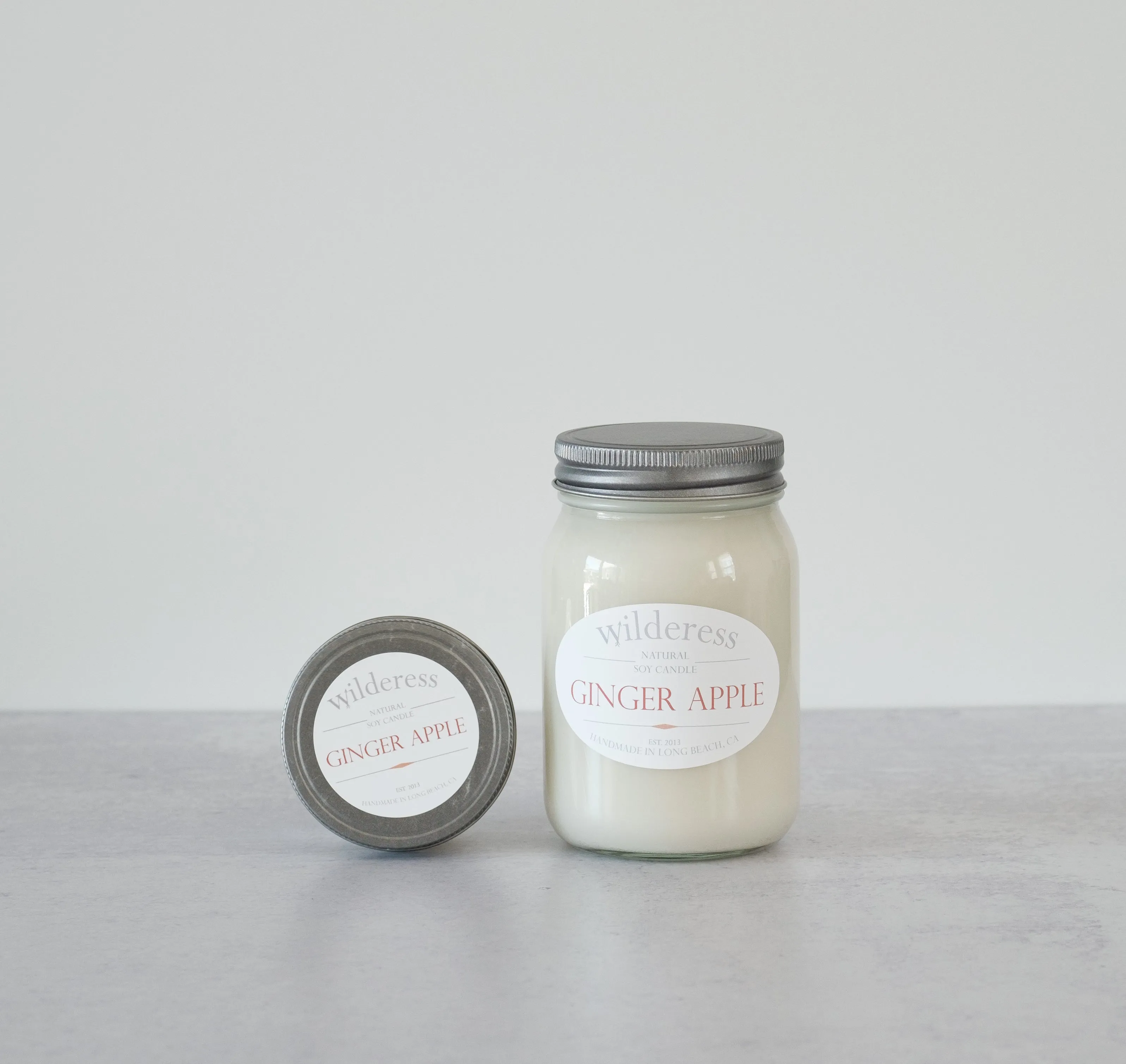 Ginger Apple Soy Candle