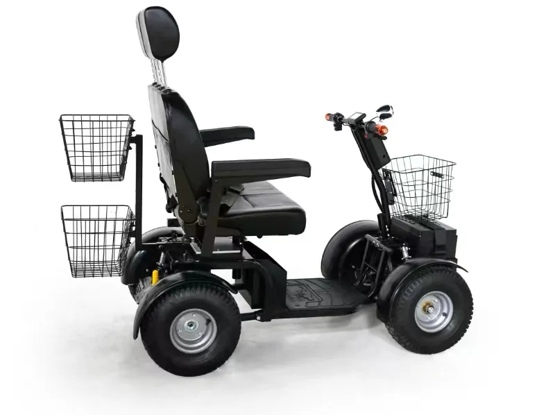Green Transporter Cheeta Ninja 4-Wheel All-Terrain Mobility Scooter - from DT Scooters