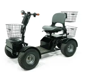 Green Transporter Cheeta Ninja 4-Wheel All-Terrain Mobility Scooter - from DT Scooters