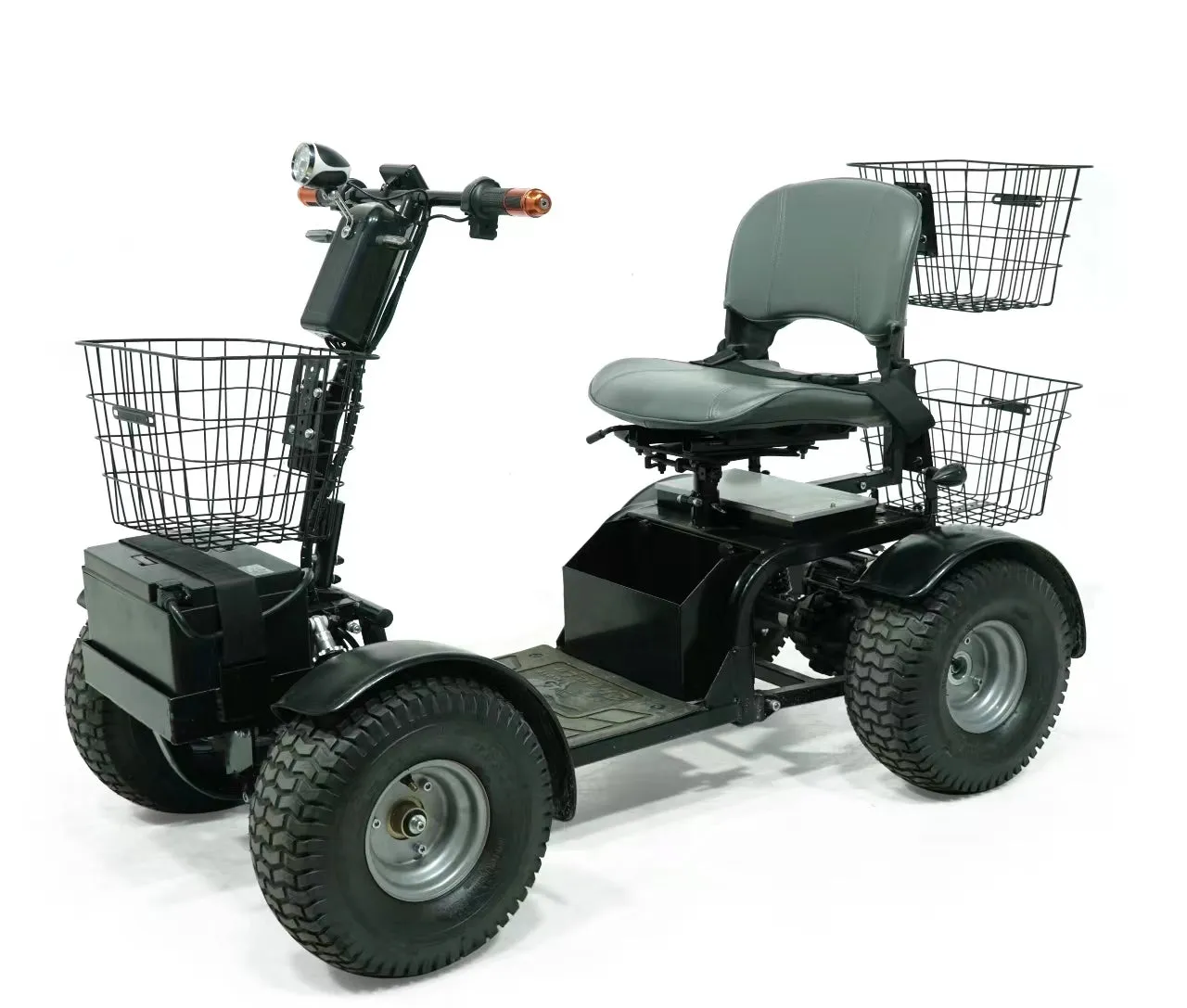 Green Transporter Cheeta Ninja 4-Wheel All-Terrain Mobility Scooter - from DT Scooters