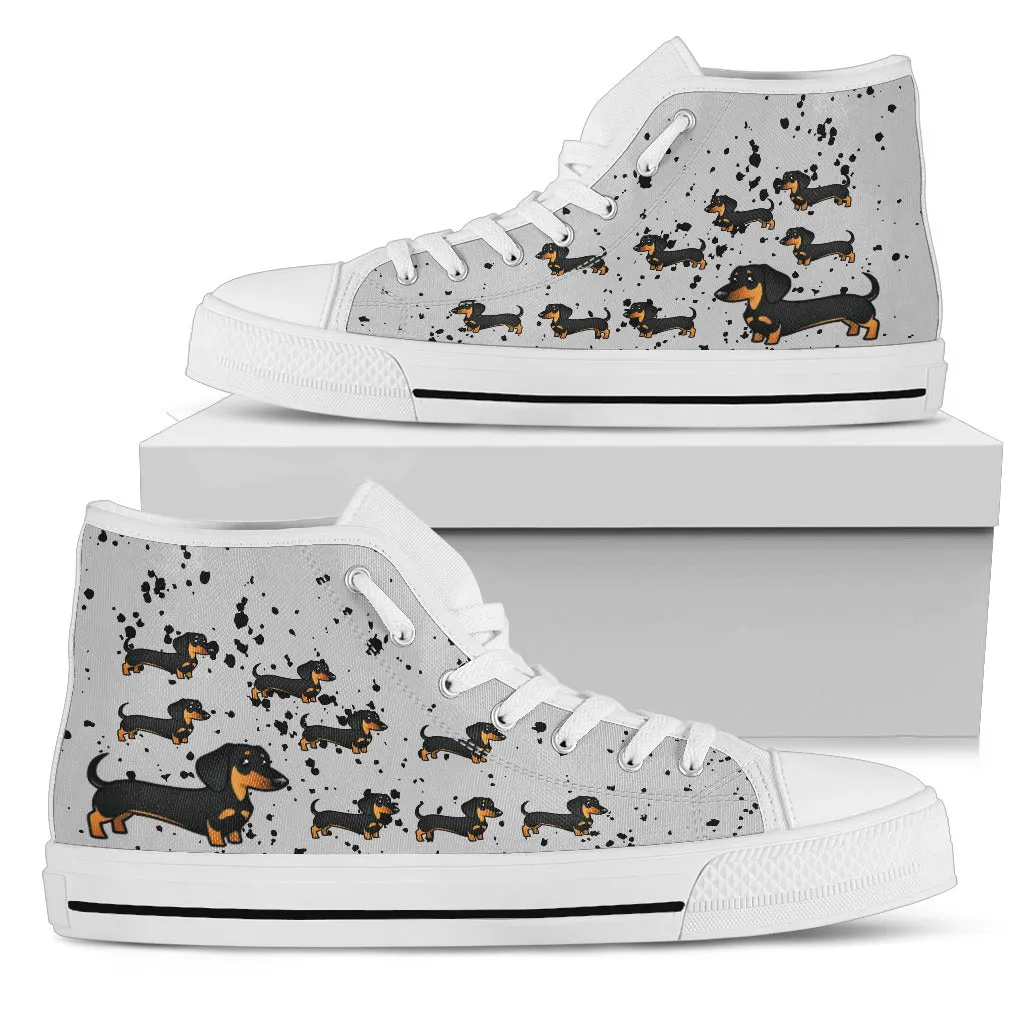 Grey Dachshund Shoes