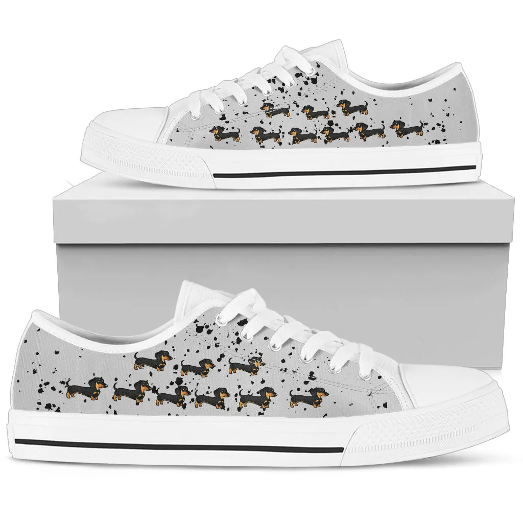 Grey Dachshund Shoes