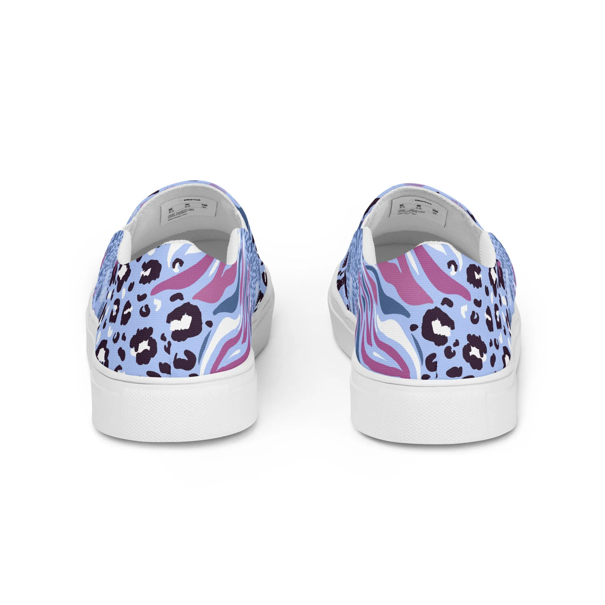 Groovy Wild Child Animal Slip-On Canvas Shoes