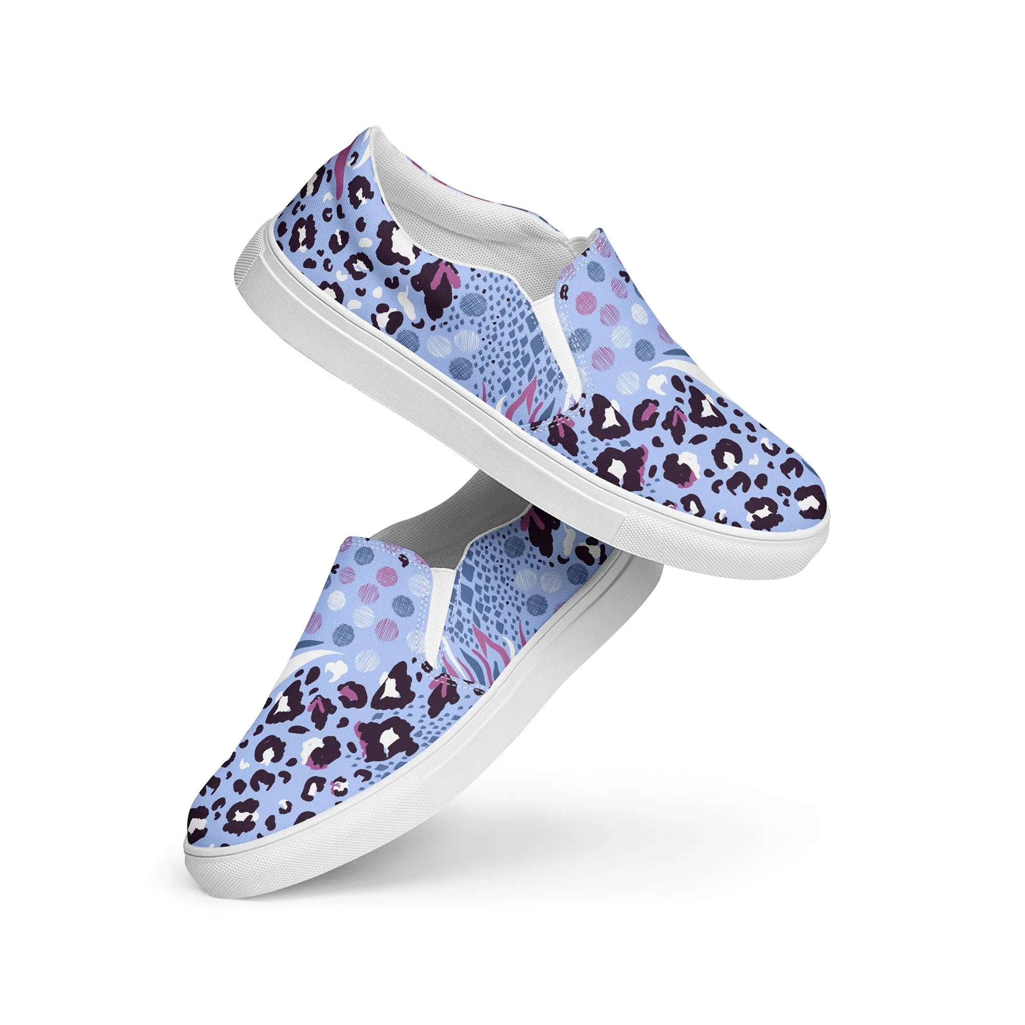 Groovy Wild Child Animal Slip-On Canvas Shoes