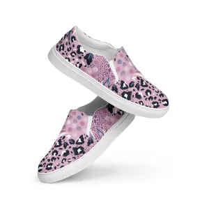 Groovy Wild Child Animal Slip-On Canvas Shoes