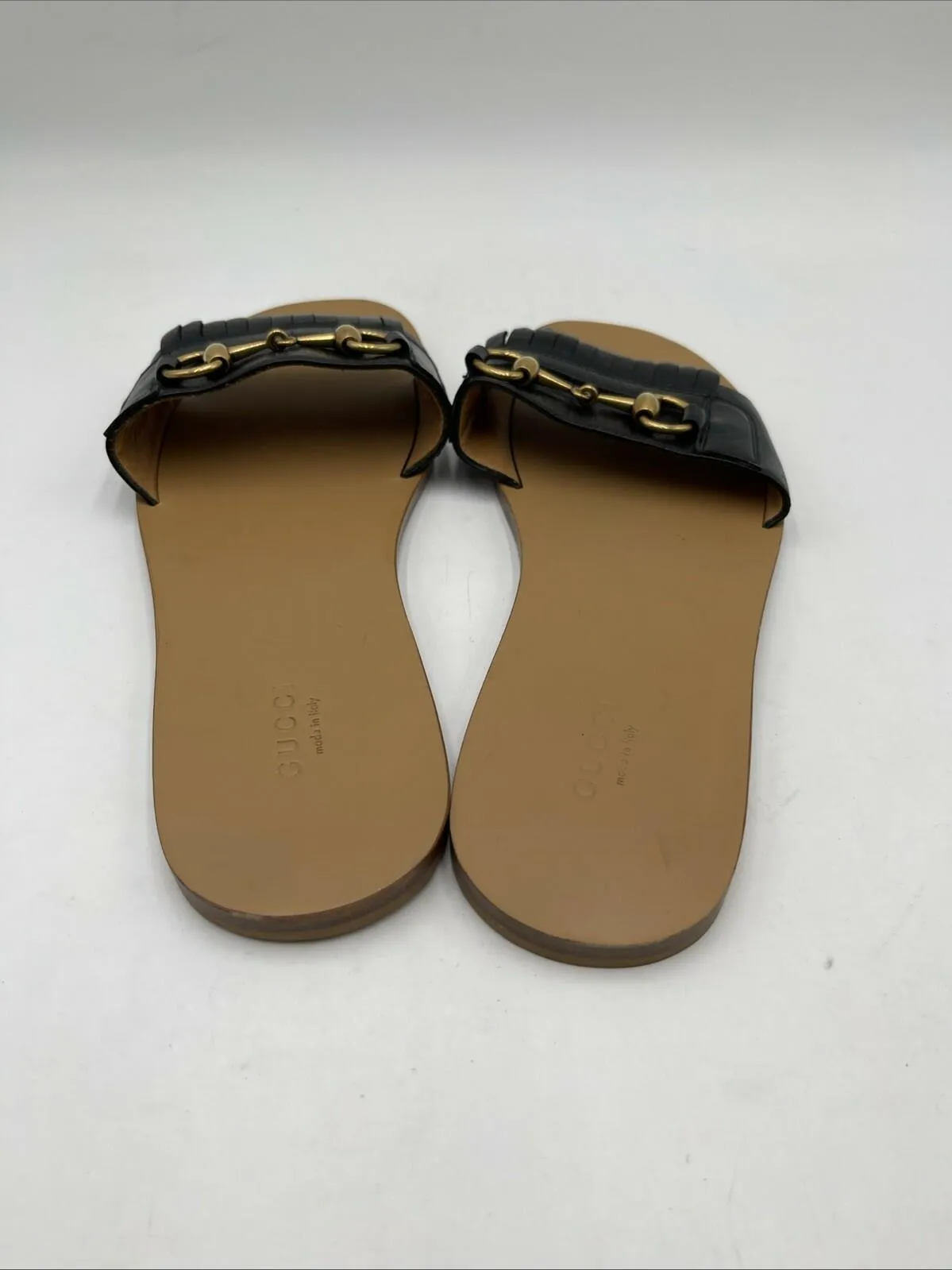 Gucci Varadero Women’s Slide Sandals Black Size 40 - Very Good
