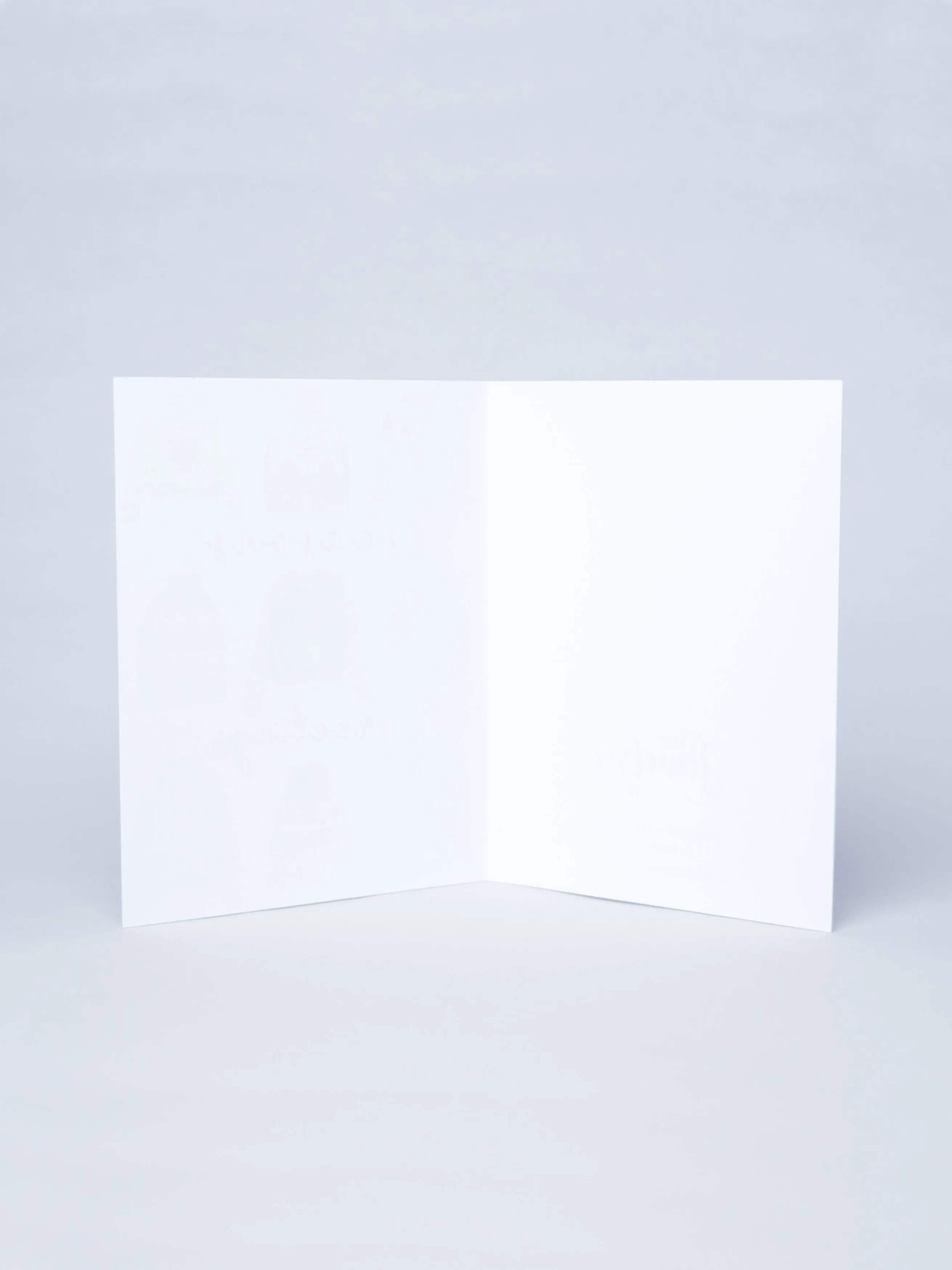 Halloween Ghost Thank You Greeting Card