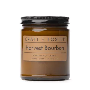 Harvest Bourbon - Natural Soy Wax Candle