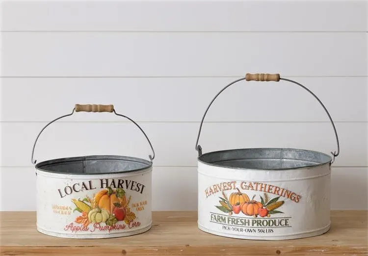 Harvest Gathering Buckets
