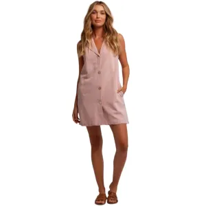 Heidi Sleeveless Shirt Dress
