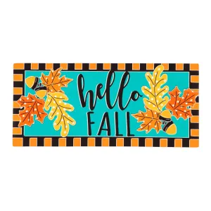 Hello Fall Leaves Sassafras Switch Mat