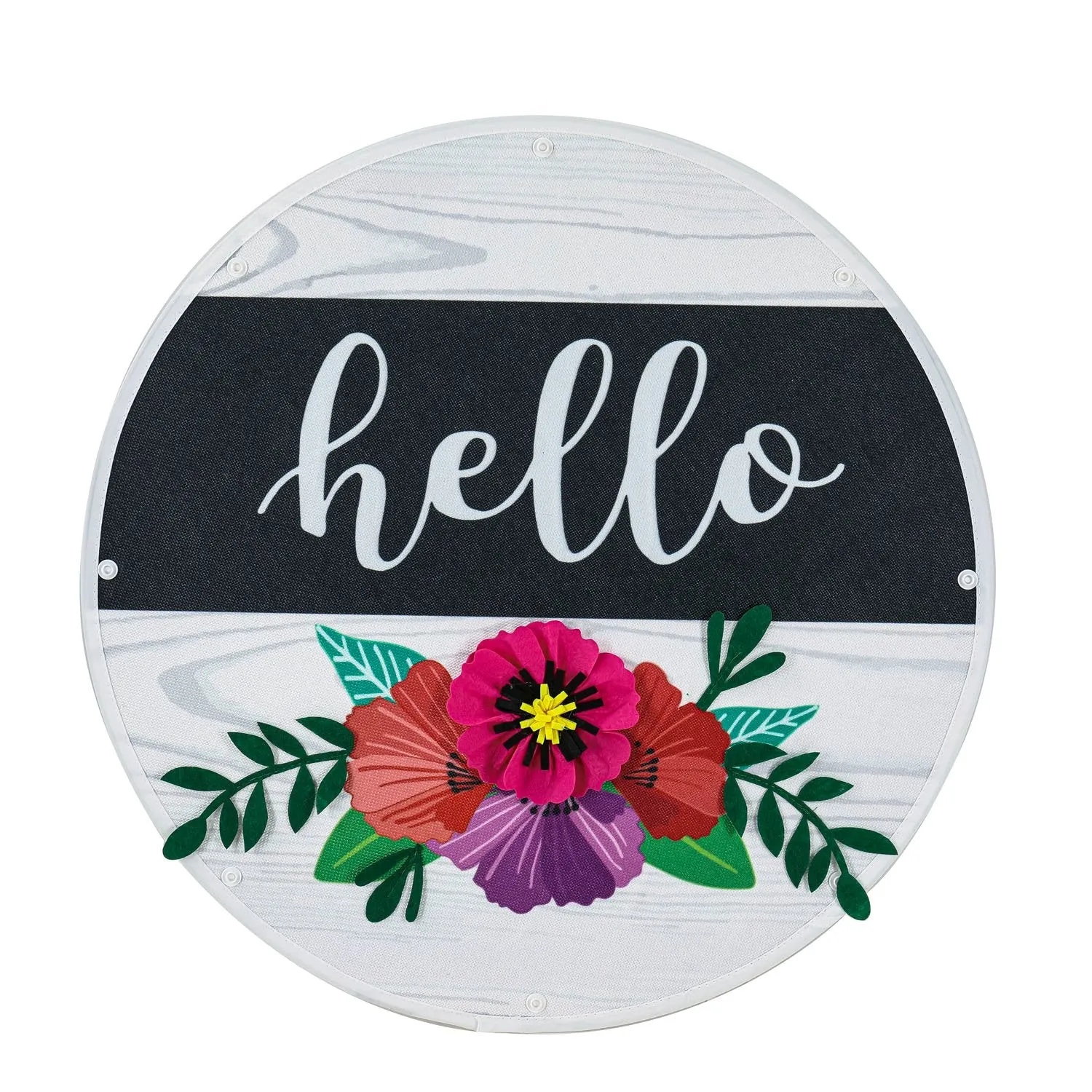 Hello Sassafras Switchable Door Décor Insert,2idi2241