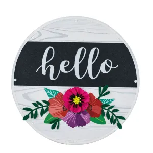 Hello Sassafras Switchable Door Décor Insert,2idi2241