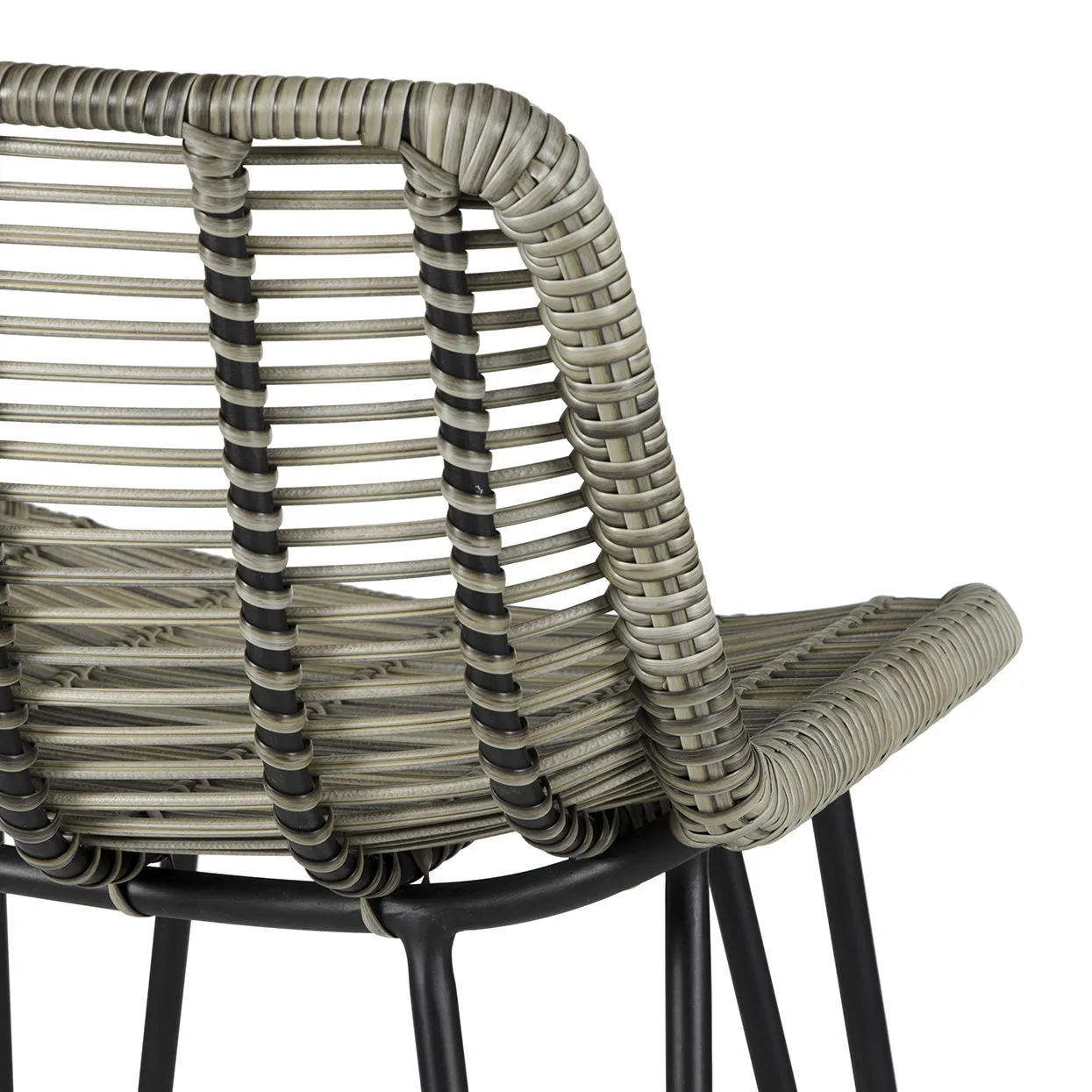 Hermosa Outdoor 30" Barstool Grey