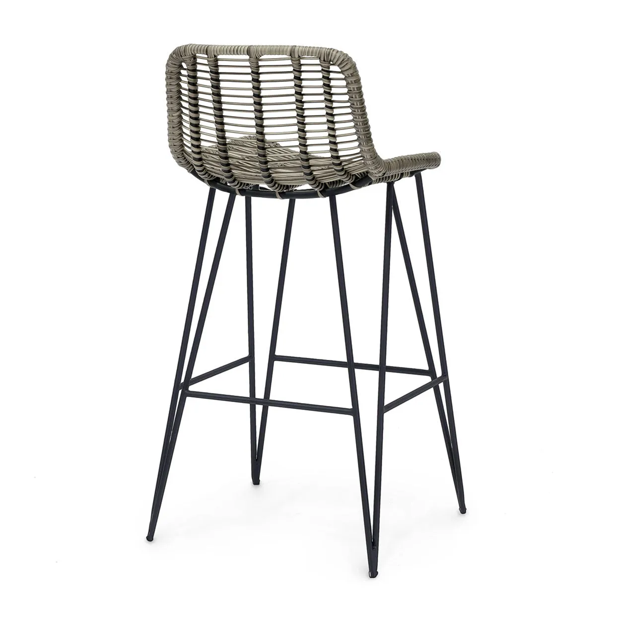Hermosa Outdoor 30" Barstool Grey