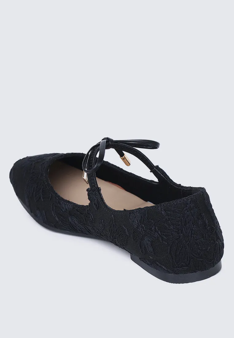Heya Comfy Ballerina  In Black