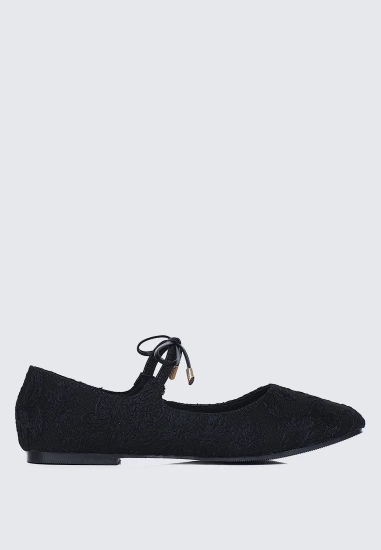 Heya Comfy Ballerina  In Black