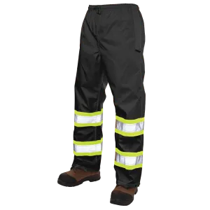 Hi-Vis Ripstop Safety Rain Pant by Tough Duck - Style S374