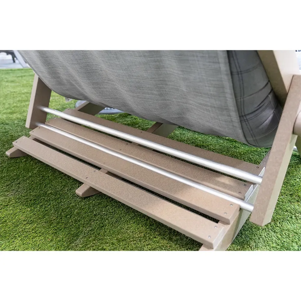 High Back Adjustable Outdoor Love Seat