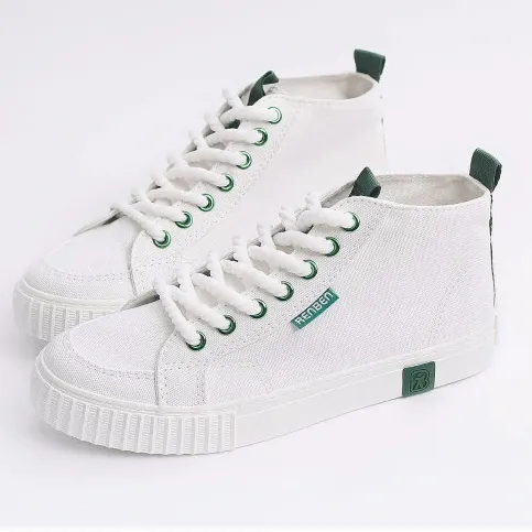 High Top Canvas Shoes