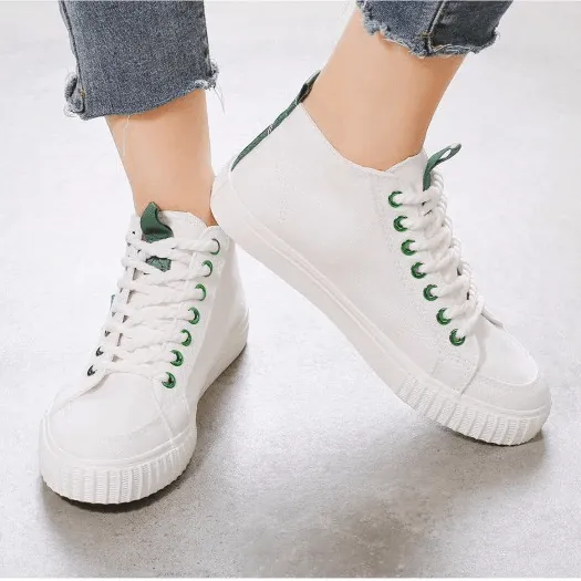 High Top Canvas Shoes