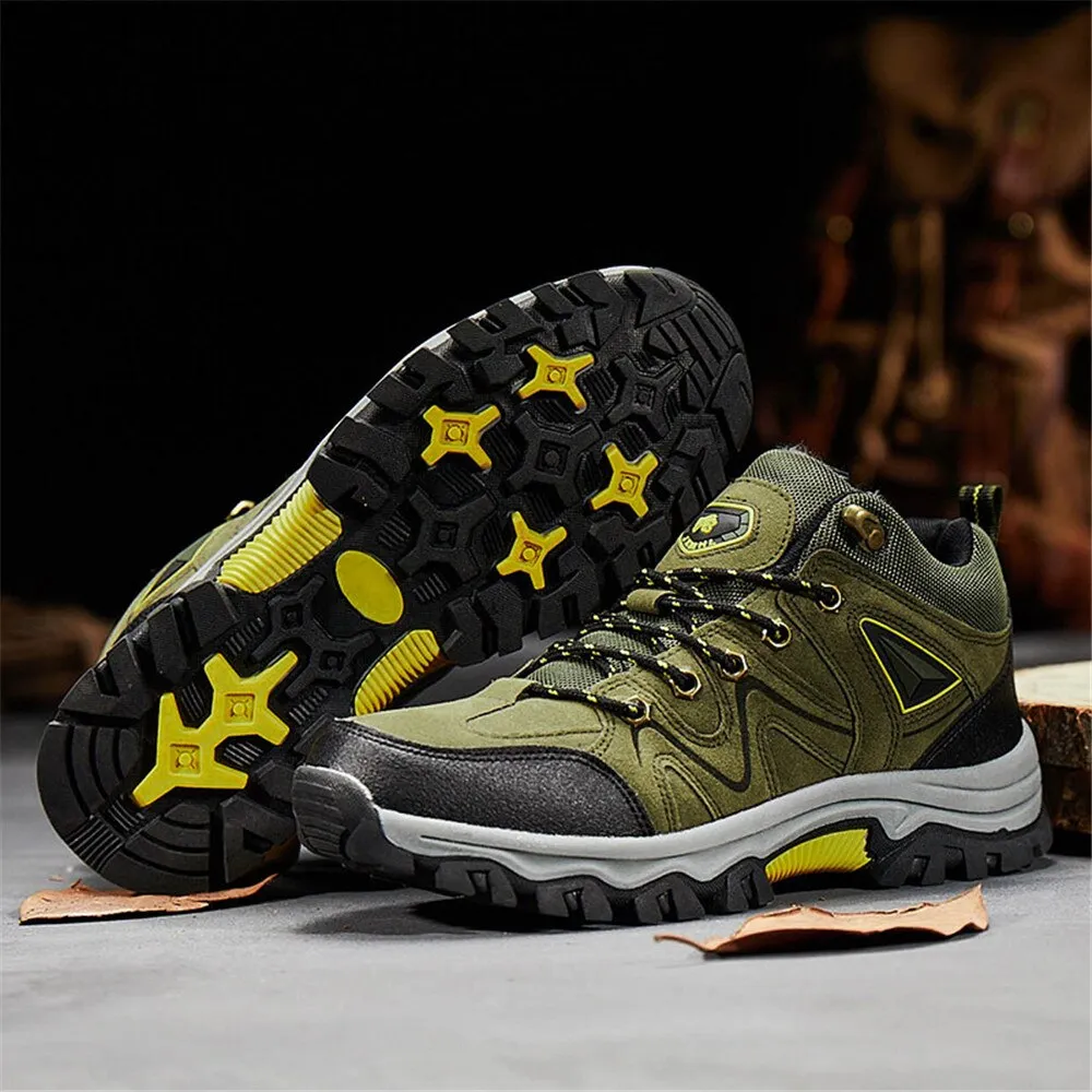 Hiking Shoes Men Winter Fur Sneakers Men Waterproof Shoes for Outdoor Trekking Boots Breathable Mountain Trail Shoes